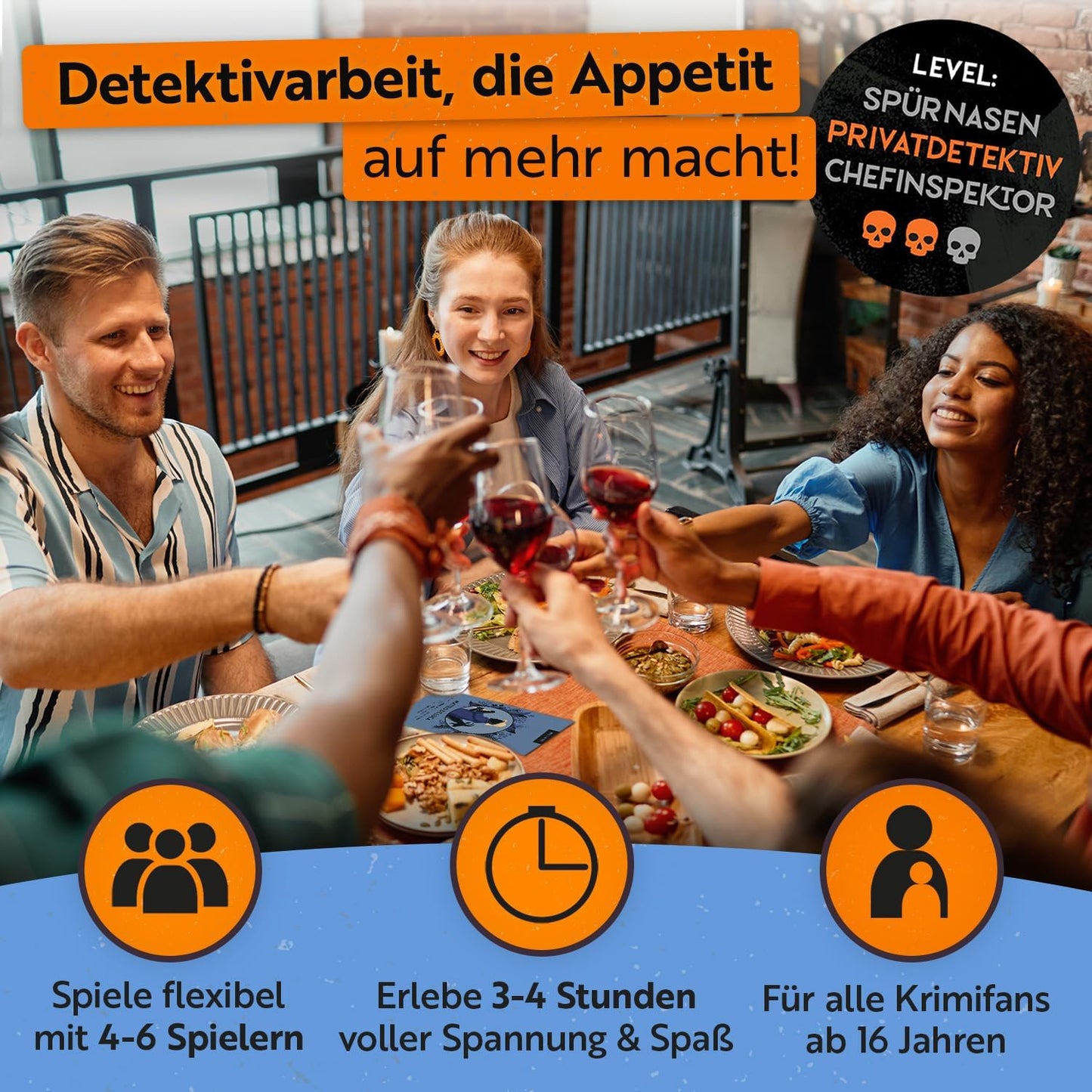 Hirschruf in den Tod - Krimidinner, Hirschruf in den Tod