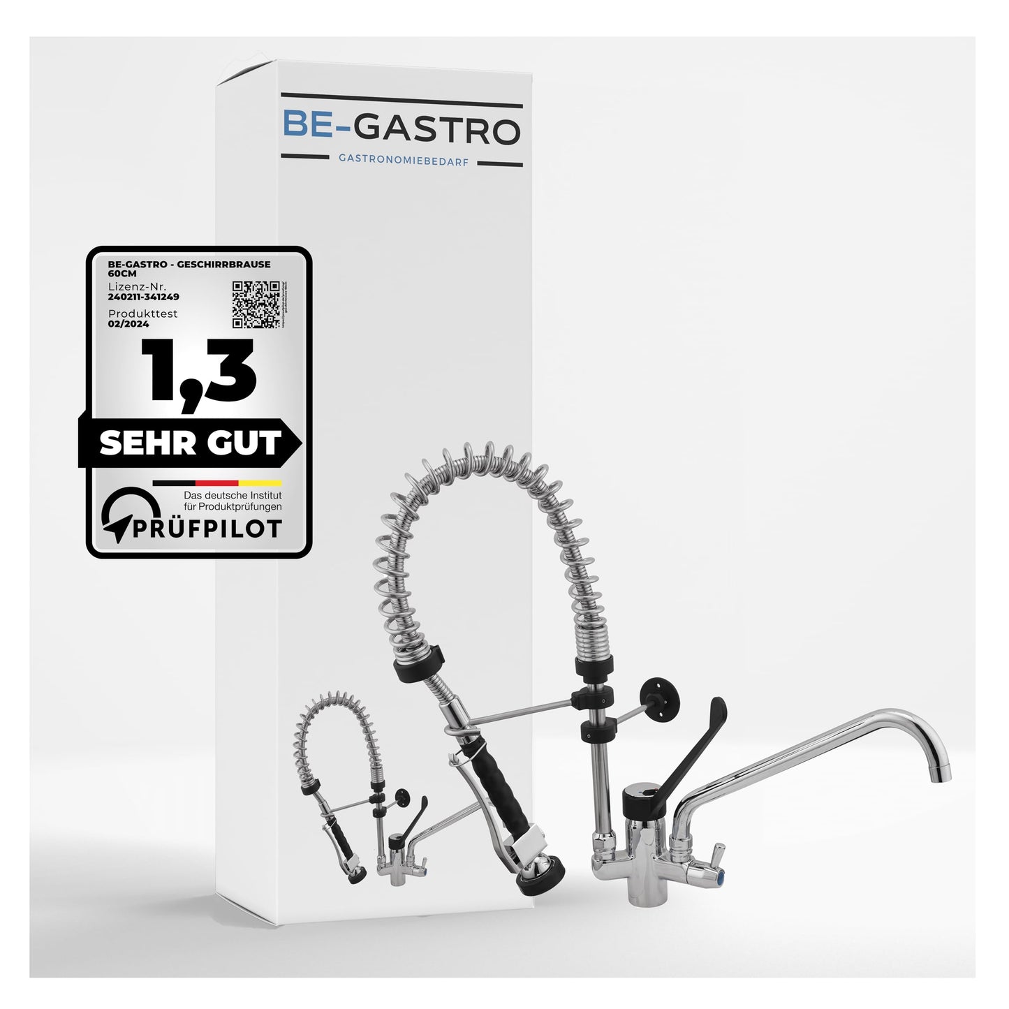 Gastro Geschirrbrause Premium mit Mischbatterie