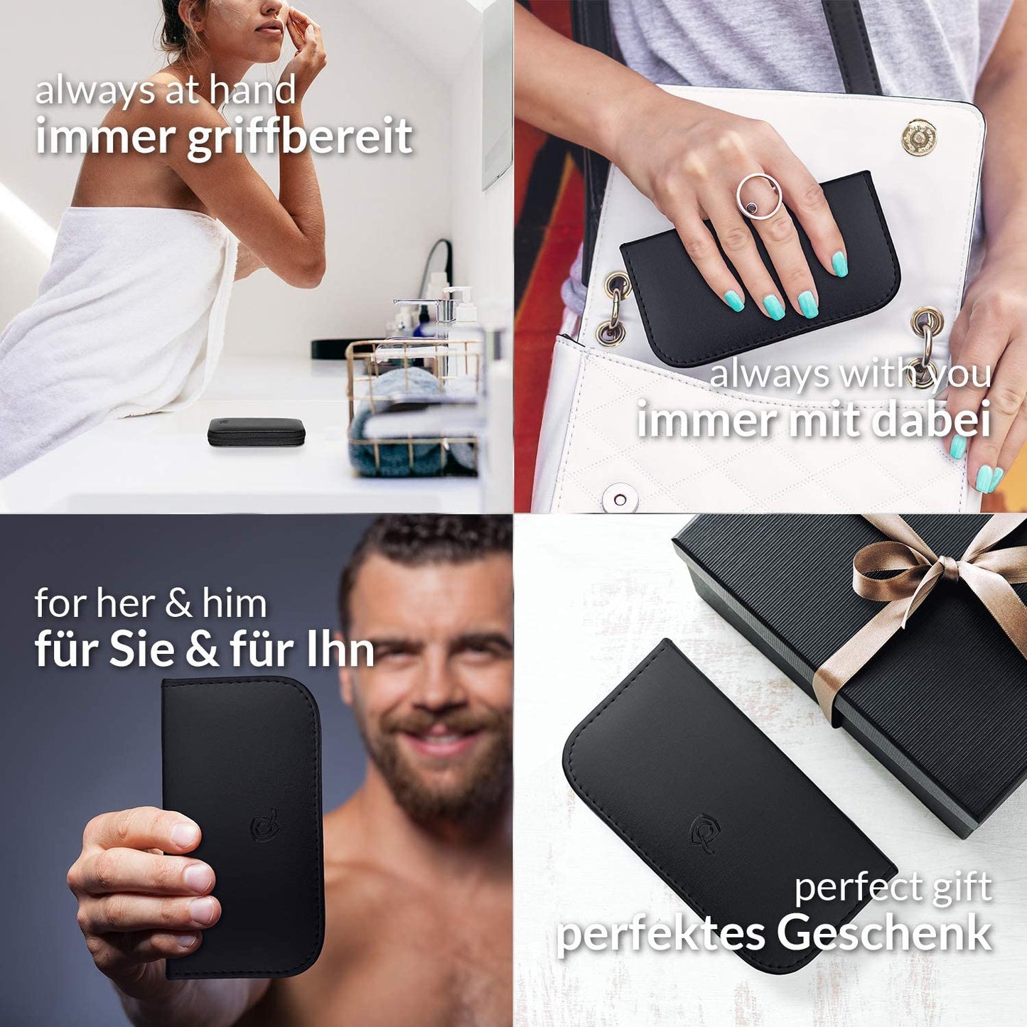 Maniküre Set, Schwarz