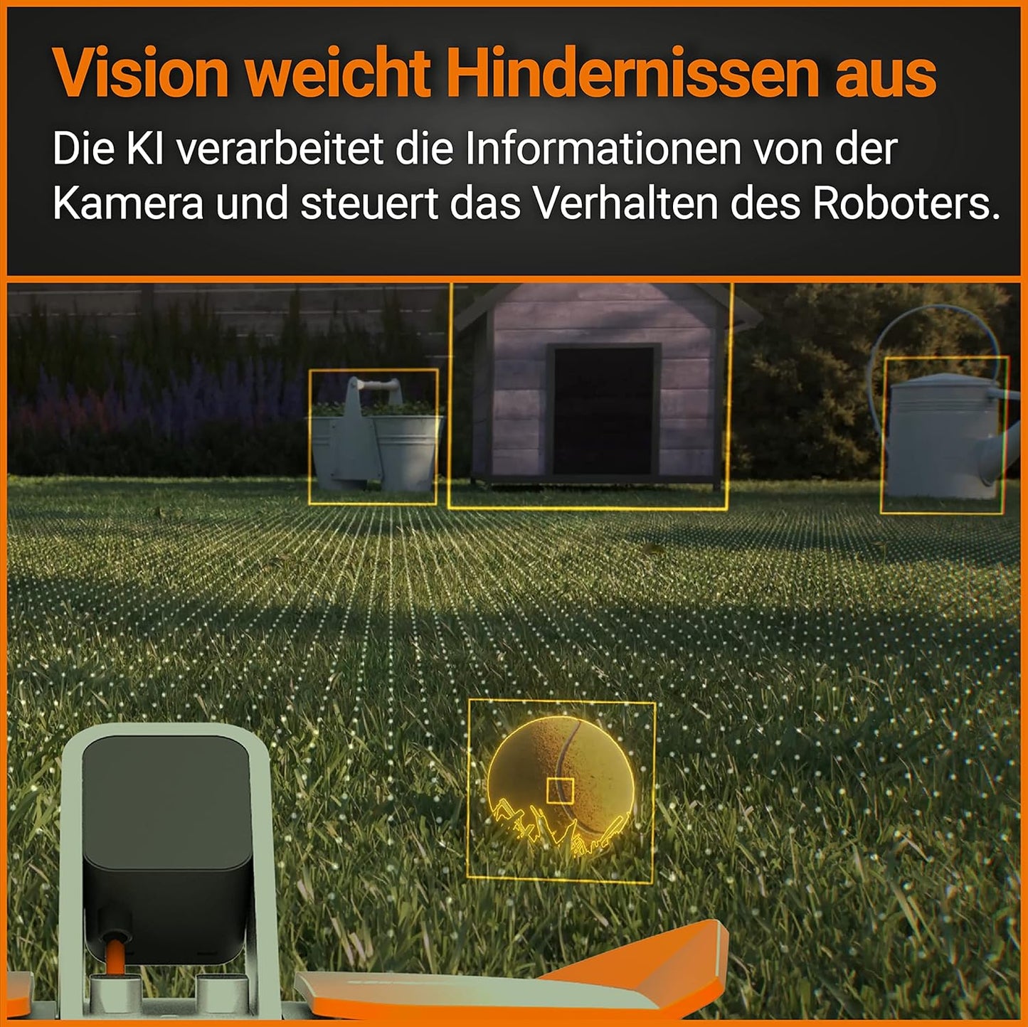 Landroid Vision M600 - Mähroboter WR206E