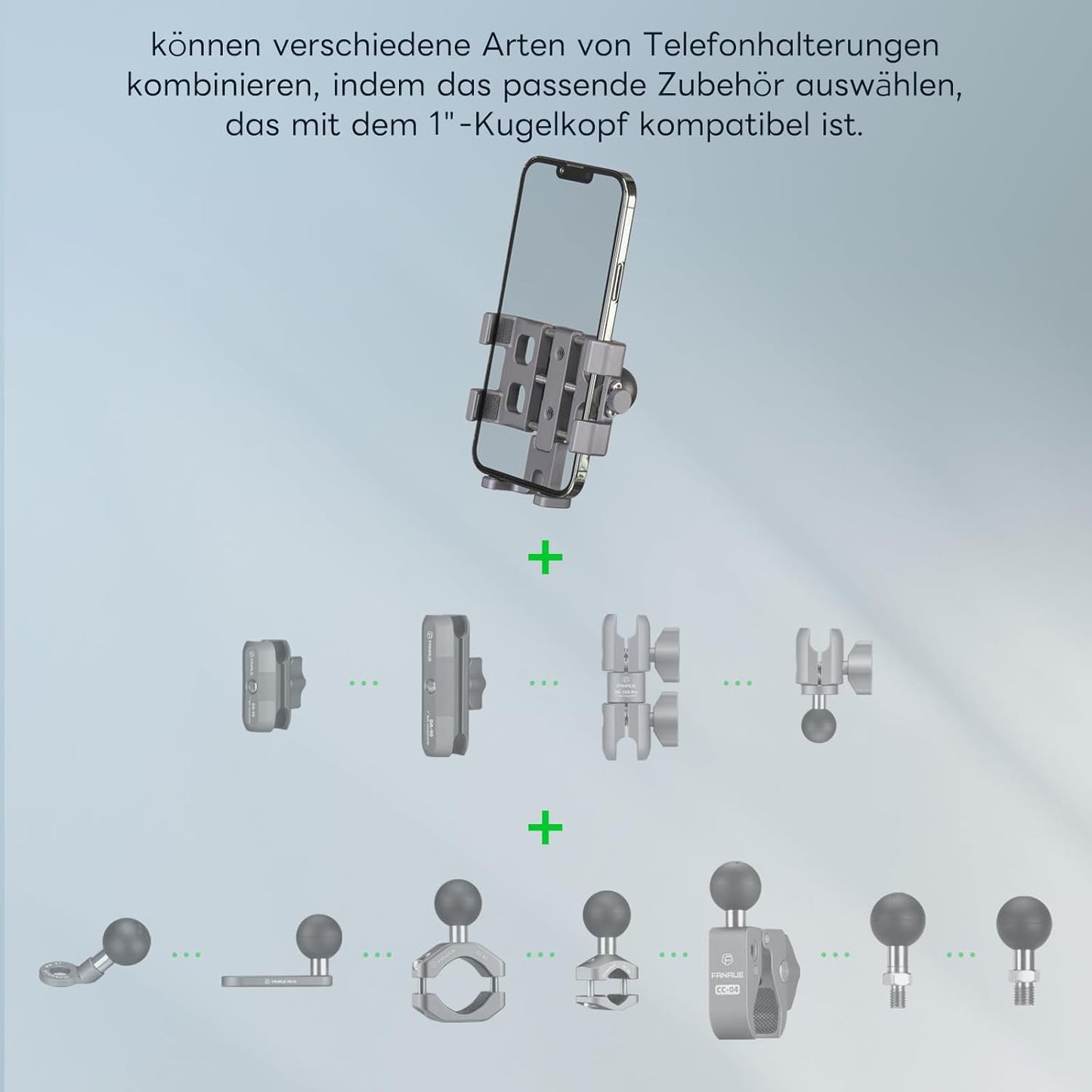 CPC-DG09SA Handyhalterung für Motorräder
