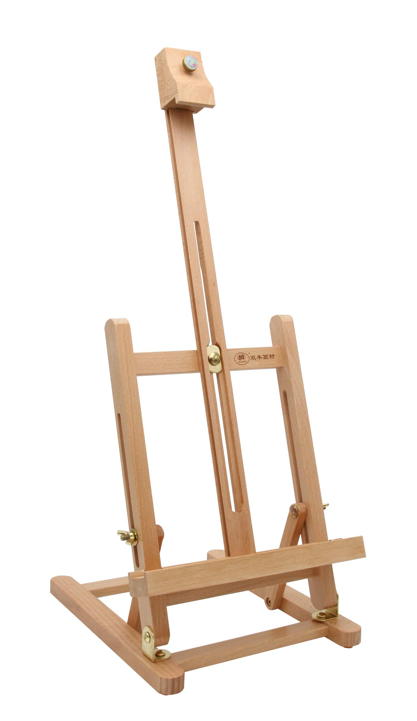 T-40 Tischstaffelei aus Buchenholz (verstellbar), für Keilrahmen bis zu 40cm