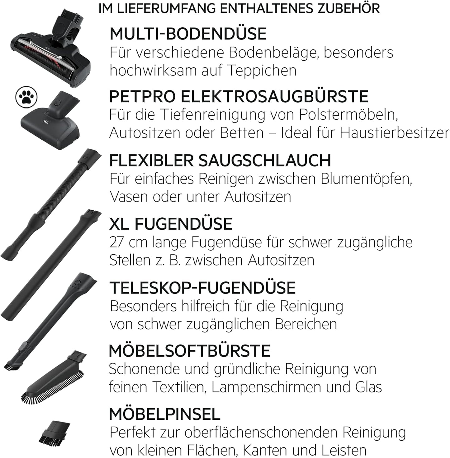 2in1 Akku-Staubsauger QX7-1-I360, QX7-1-I360
