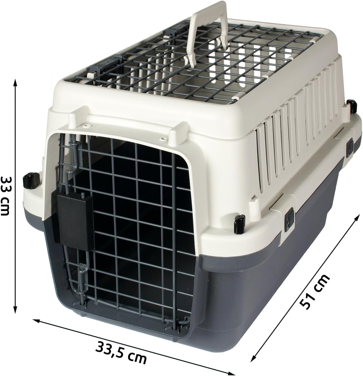 Flugzeugbox Nomad XS für Haustiere bis 5 kg, Toploader L 34 x B 33 x H 51 cm