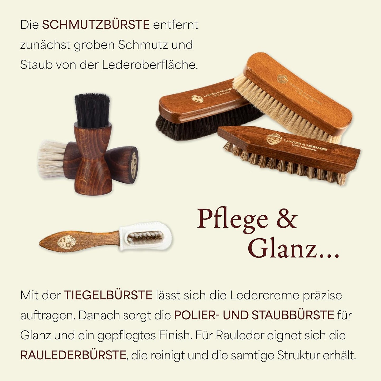 12-teiliges Schuhpflege-Set, inkl. 12-teiligem Pflegeset