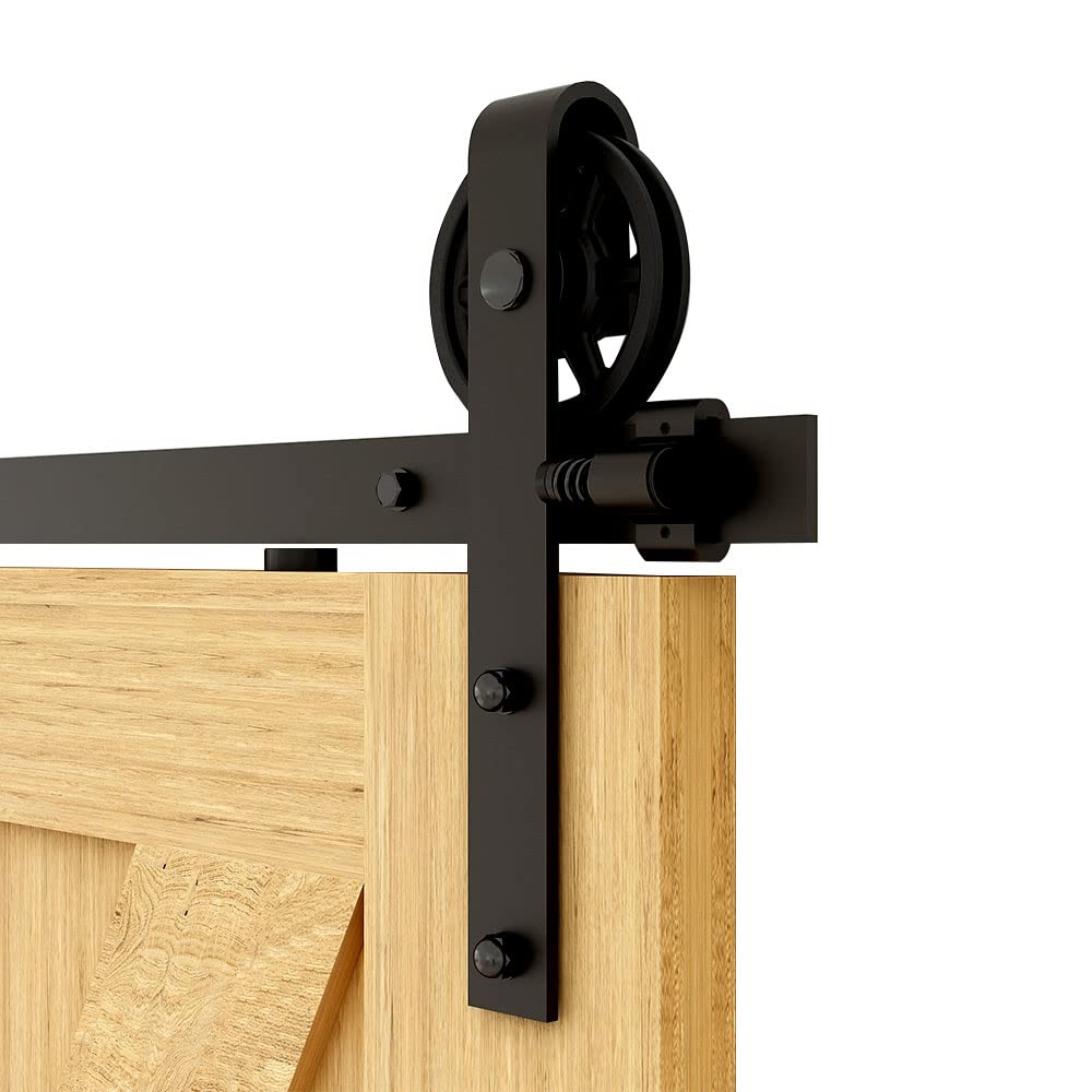 Schiebetürsystem, 7FT/214CM Schiene Für eine Tür, Mittelrad 11cm