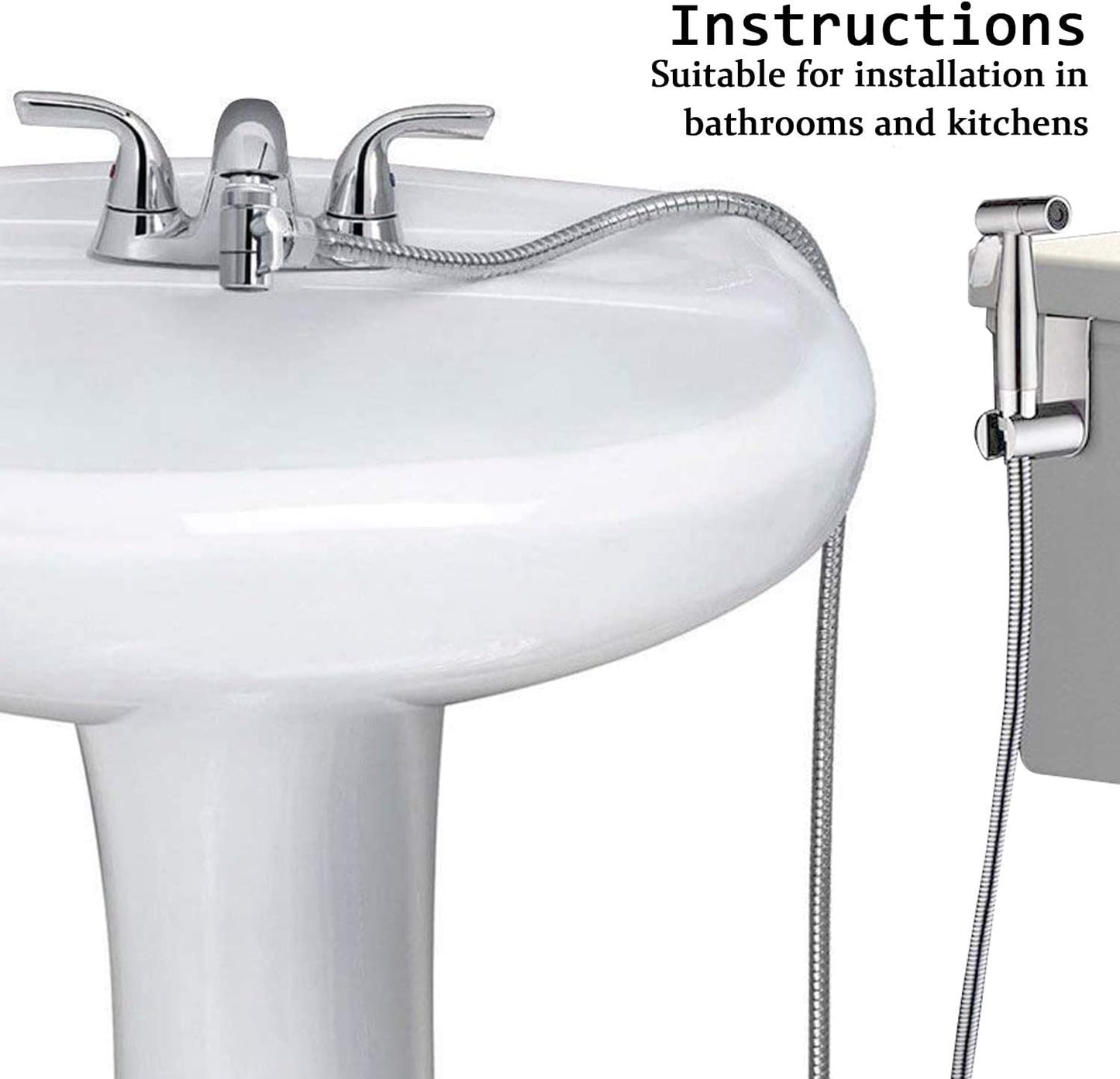 Handbrause für Küchenspüle oder Waschbecken