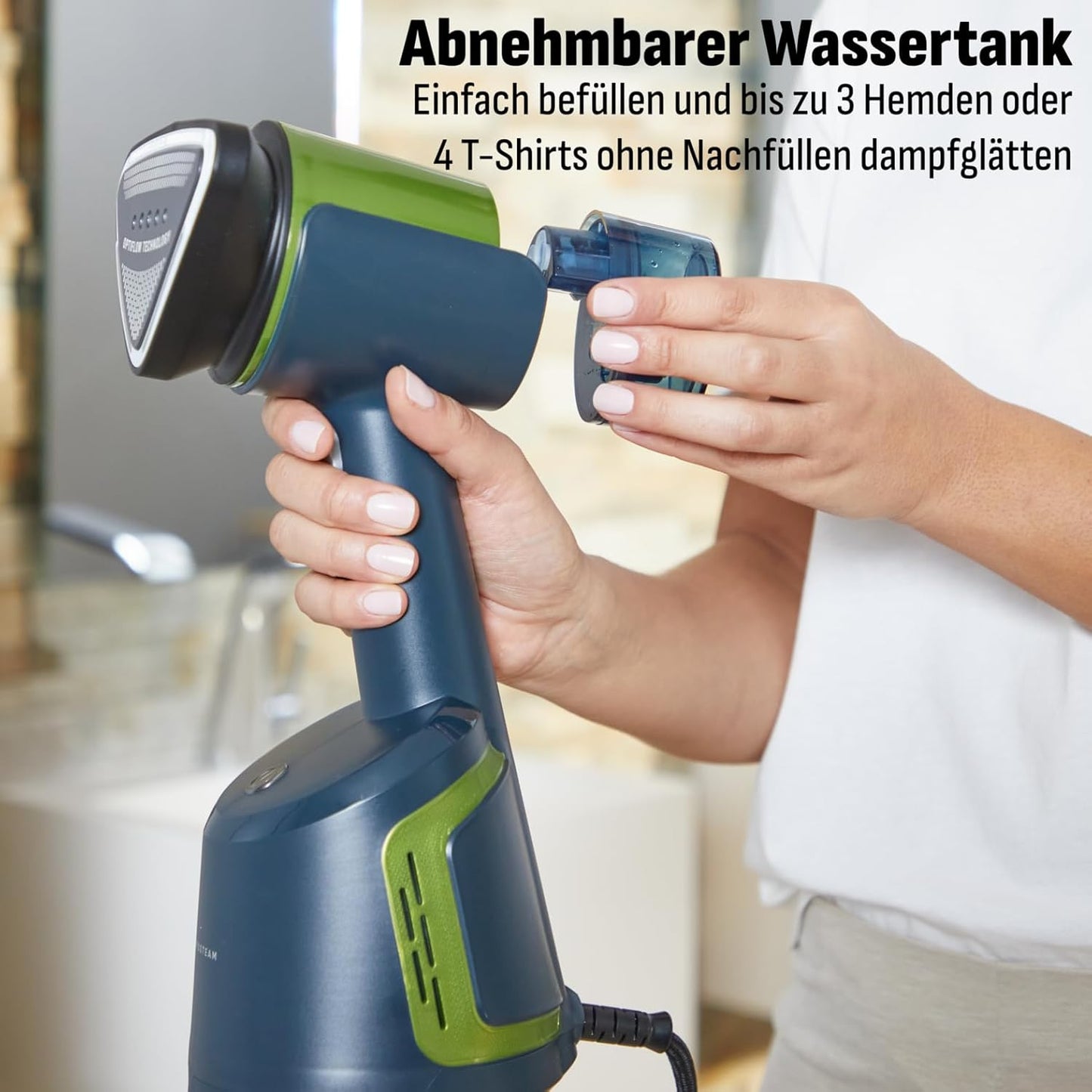 AeroSteam DT9810, mit Ansaugfunktion