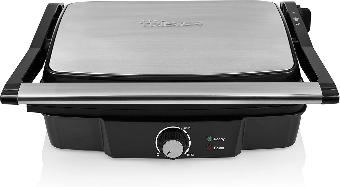 Kontaktgrill GR-2853 mit 180° Öffnung, L, Single