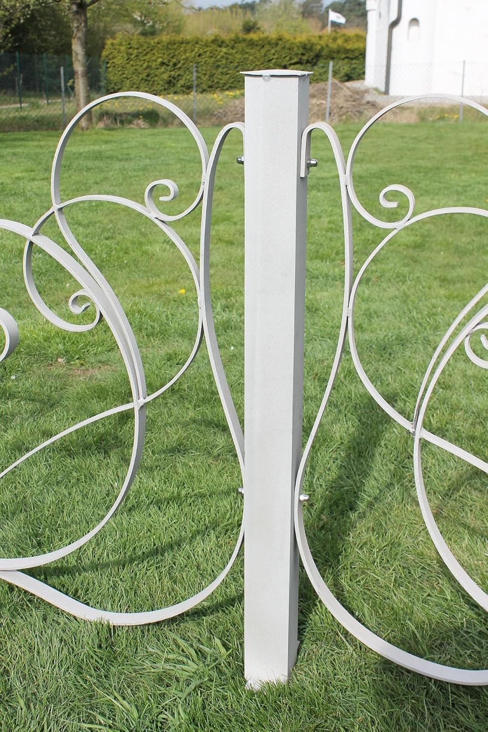 Gartenzaun-Pfosten aus Aluminium, 80 cm, Pfosten
