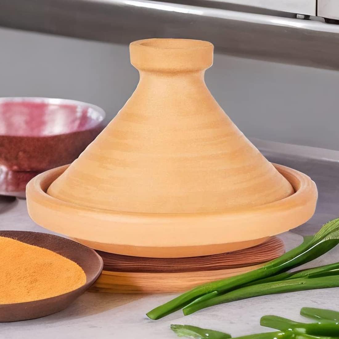 Tajine mit Kochbuch