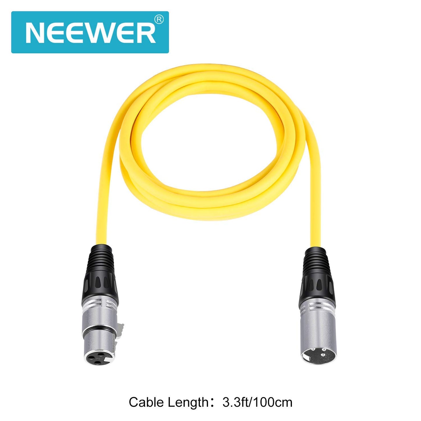 6er Set XLR Audiokabel, 1-Meter