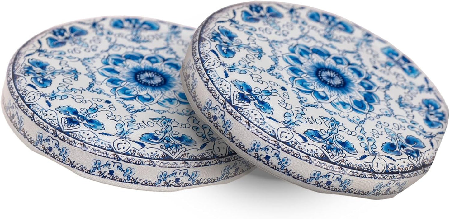 Einmachgläser-Set, Weiss/Blau 24 Stück