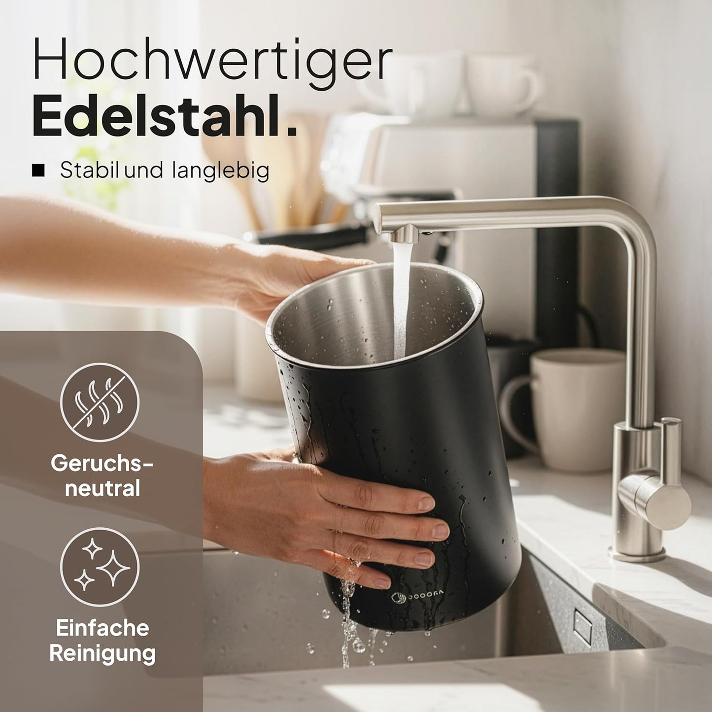 Kaffeedose mit Vakuumverschluss, 1 KG