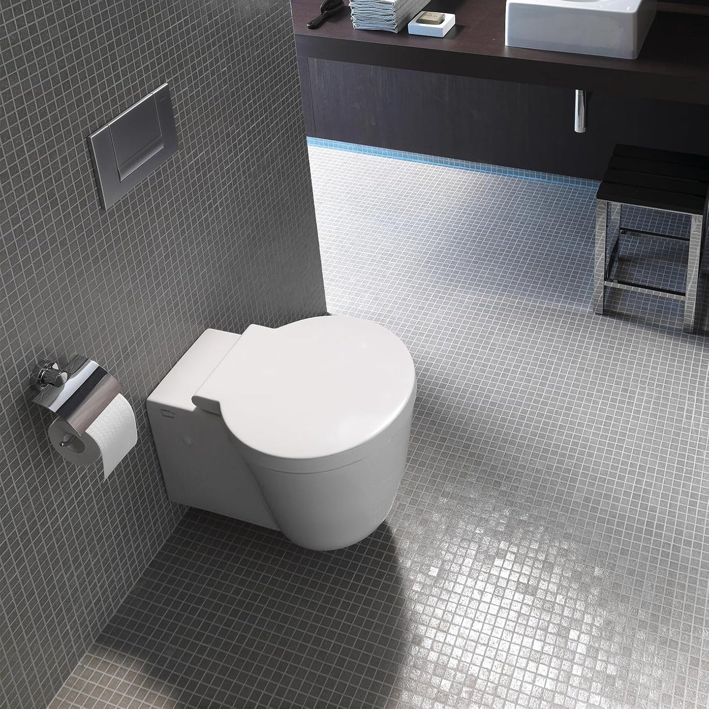 WC-Sitz Starck 1 mit Absenkautomatik, Weiss