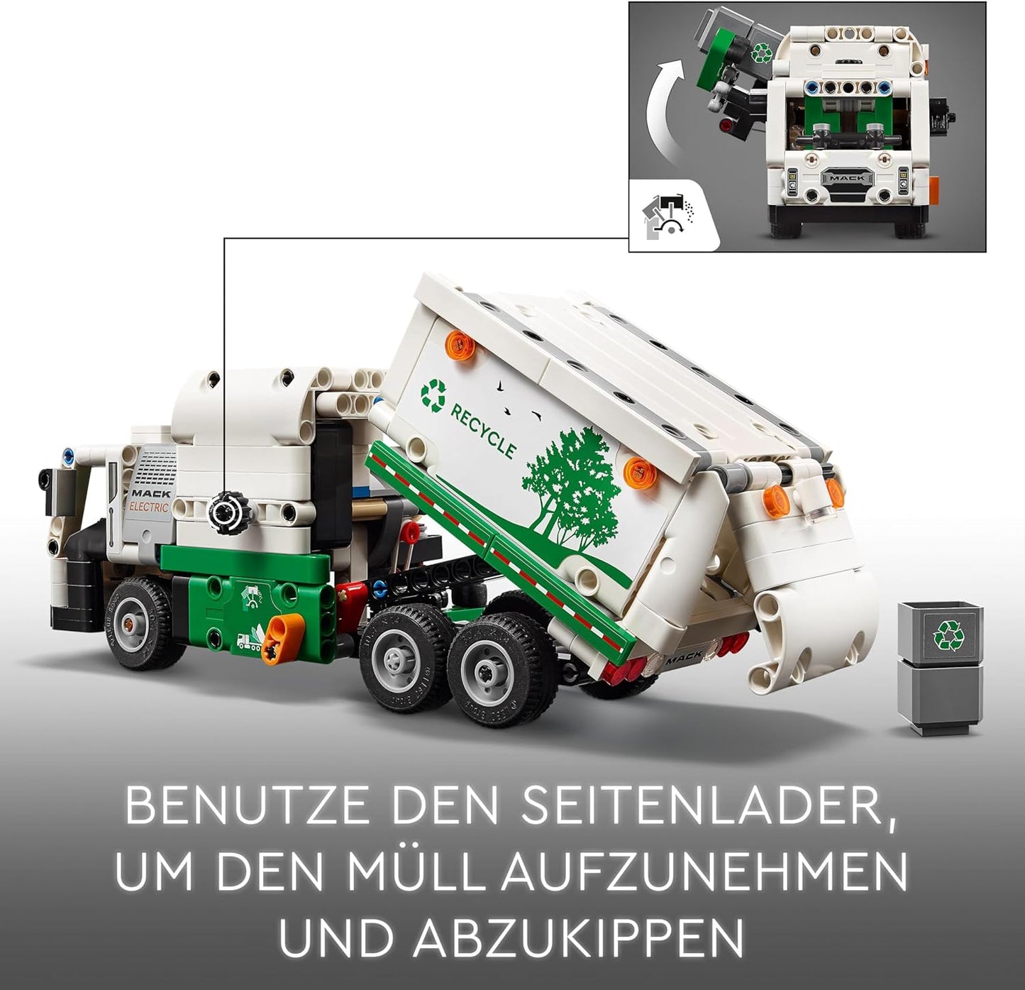 Technic - Mack LR Electric Müllwagen (42167), Single