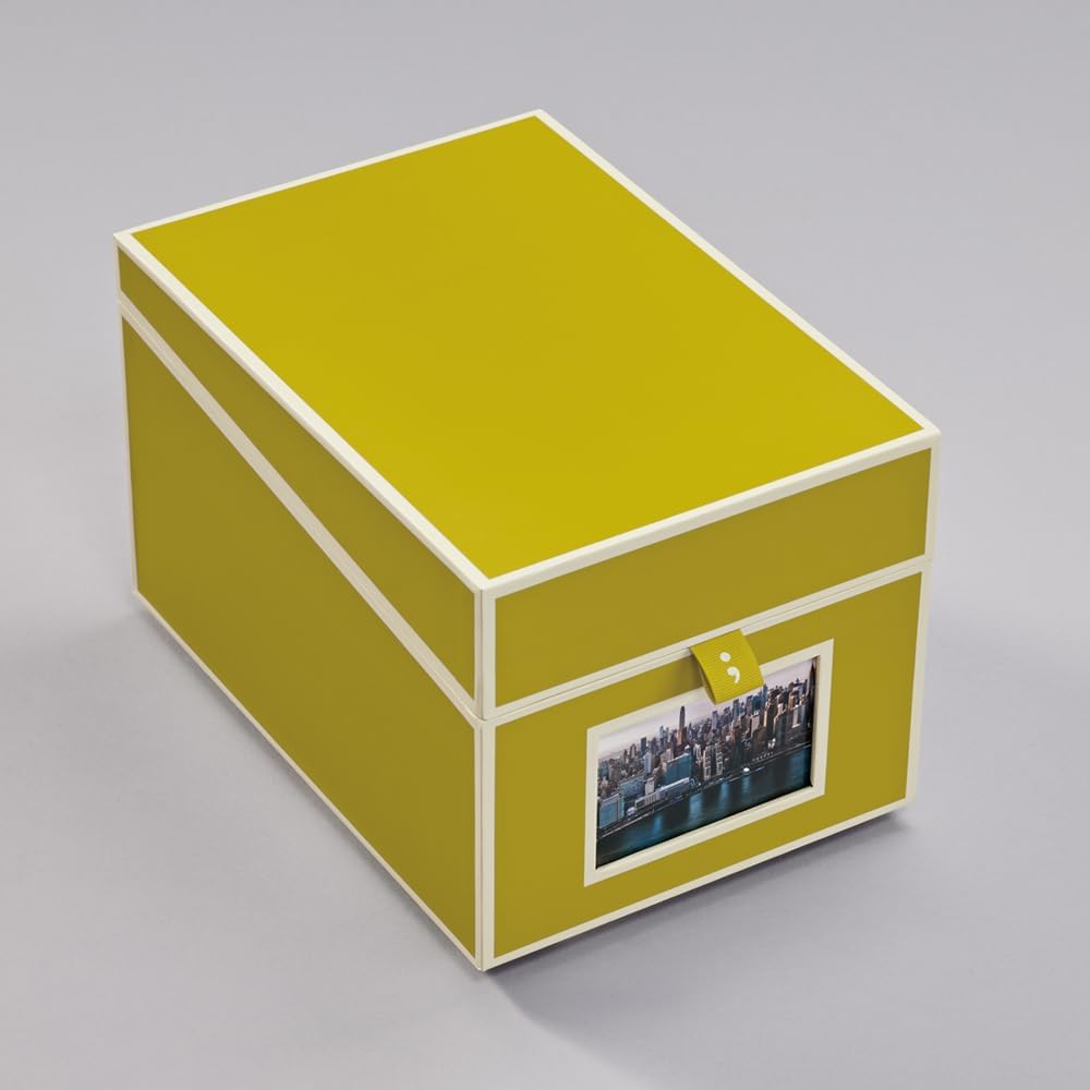 CD- und Fotobox für 10 x 15 cm Fotos, Matcha Large