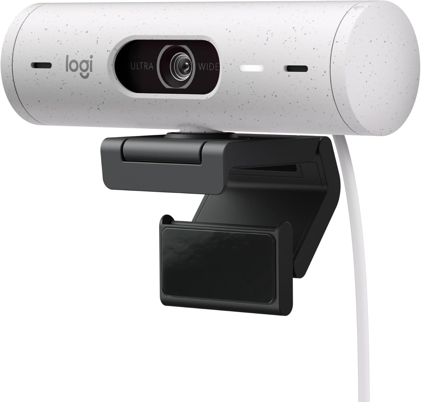 Brio 500 Webcam mit Auto-Lichtkorrektur, Weiß Webcam