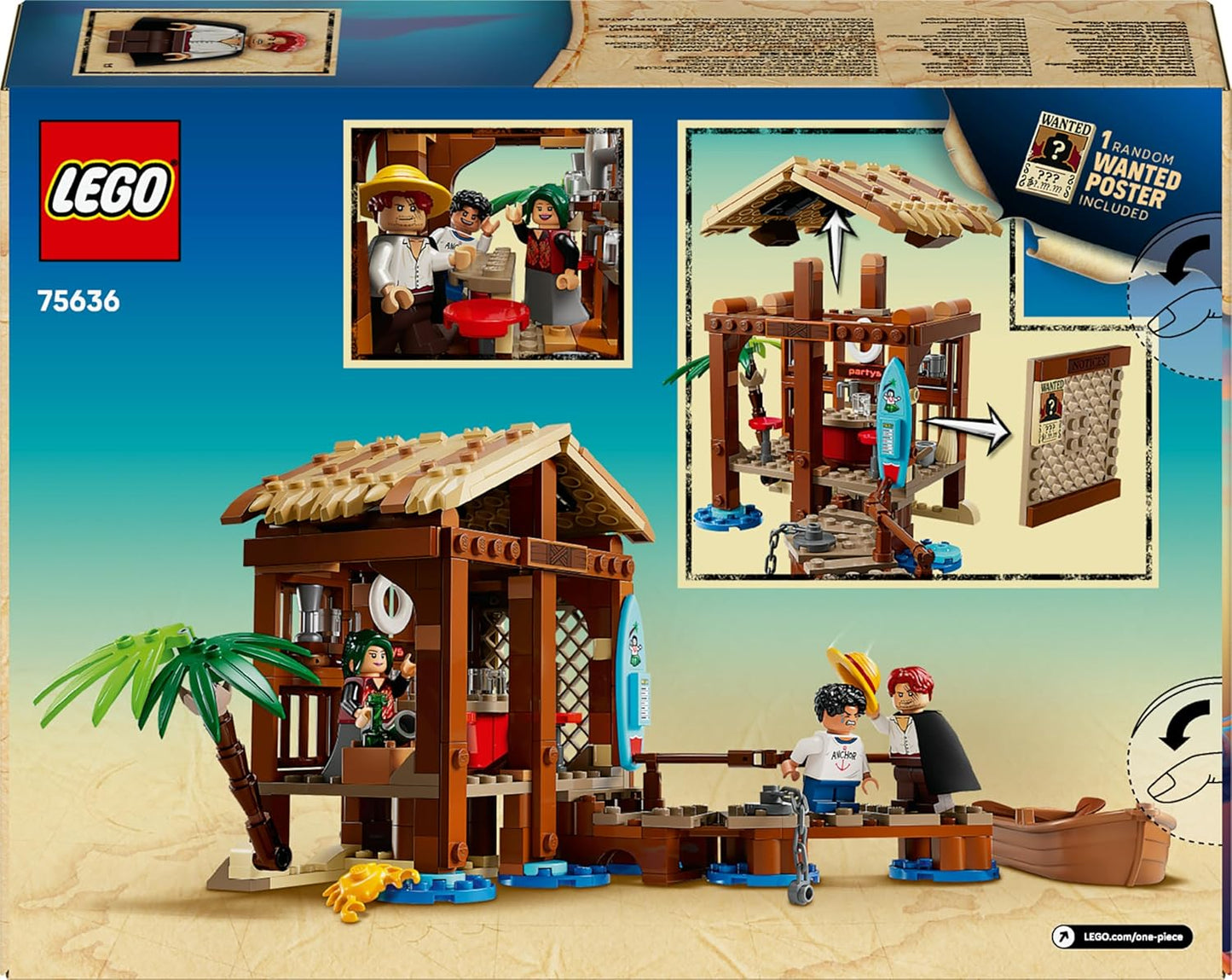 One Piece Hütte im Windmühlendorf