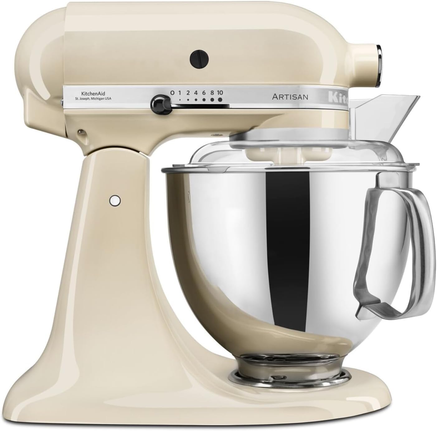 Küchenmaschine Artisan KSM175 mit kippbarem Food Processor, 4,8 Liter Crème