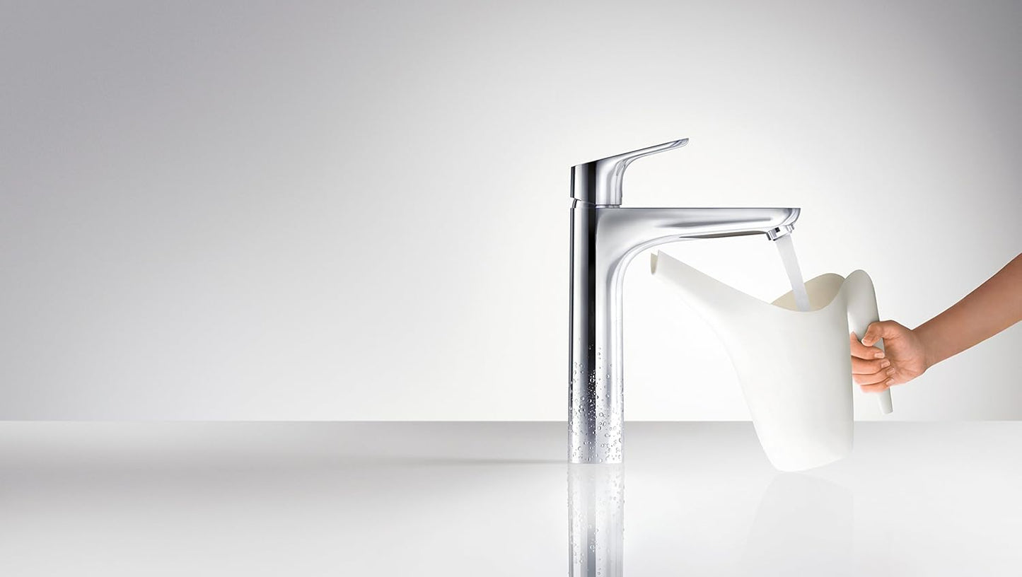 Wasserhahn Focus mit Zugstangen-Ablaufgarnitur