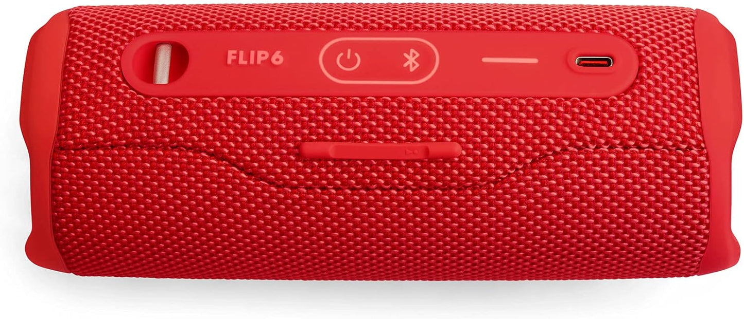 Flip 6 - Tragbarer Bluetooth-Lautsprecher, Rot