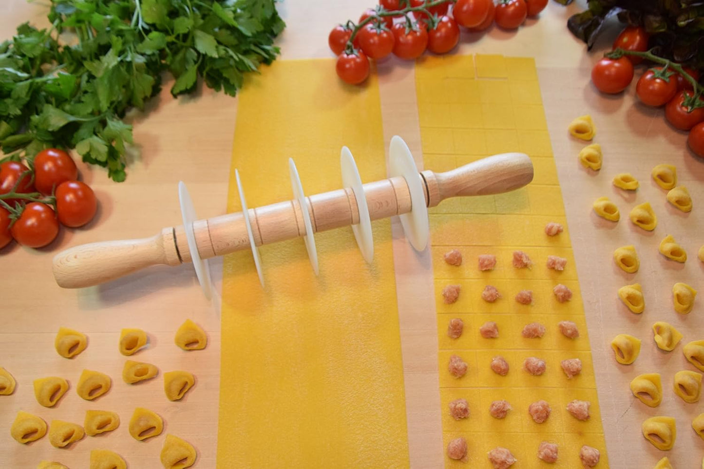 Pastaschneider, Klingen Liscie Derlin
