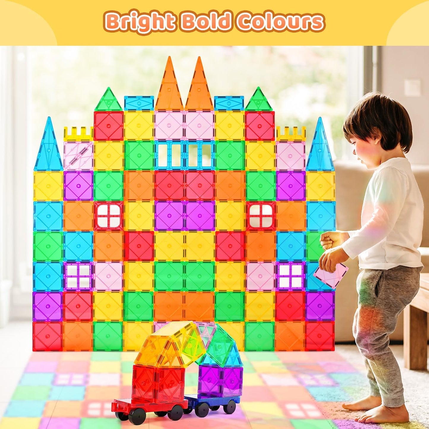 Magnetbausteine-Set, 100pcs 100pcs