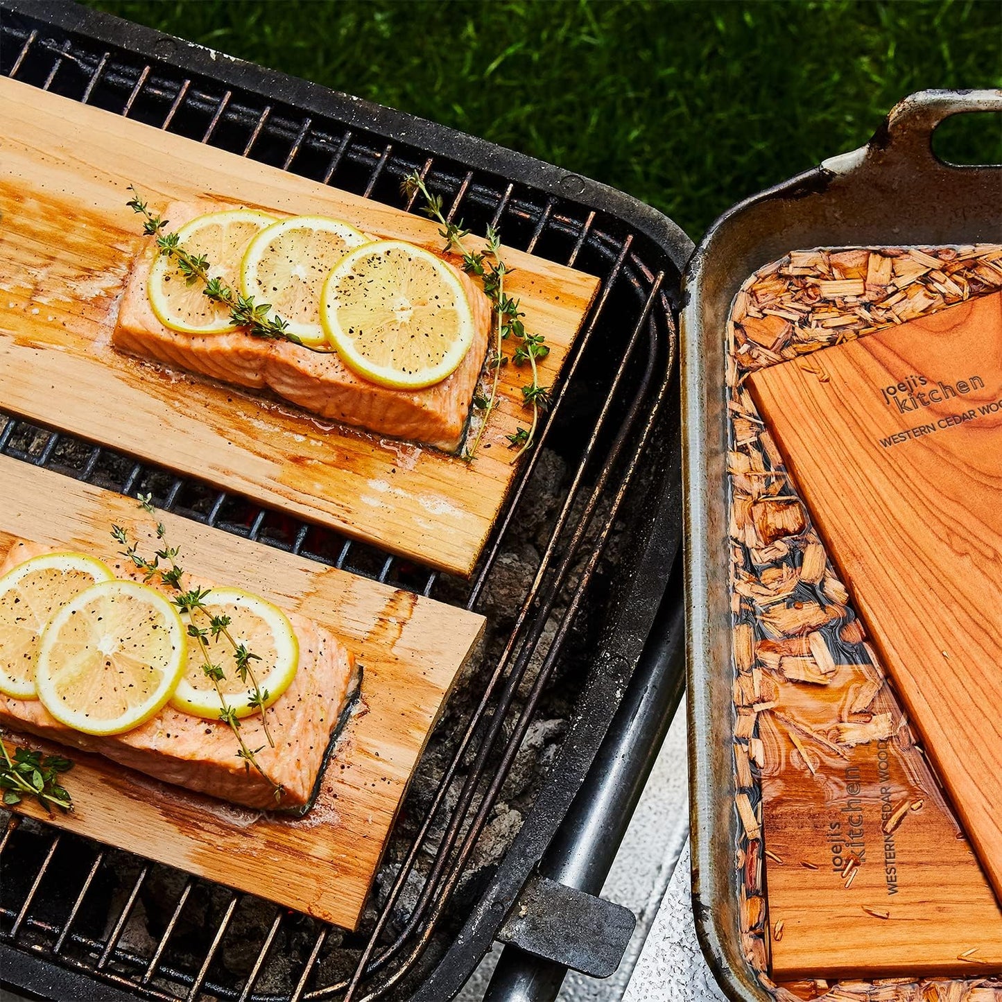 Zedernholz Grillbretter-Set
