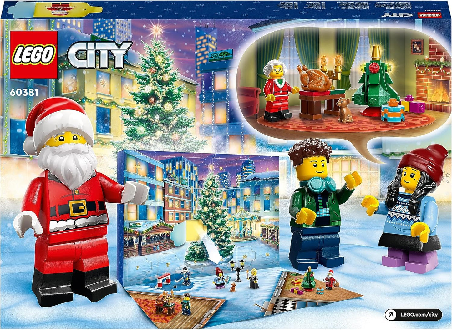 City Adventskalender 2023 mit 24 Geschenken