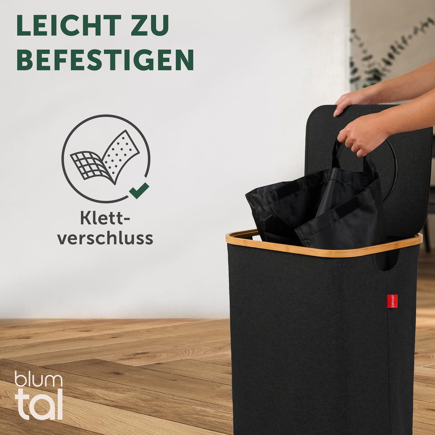 Pfandflaschen Organizer mit Tasche, Schwarz Pfandflaschensammler - 100L