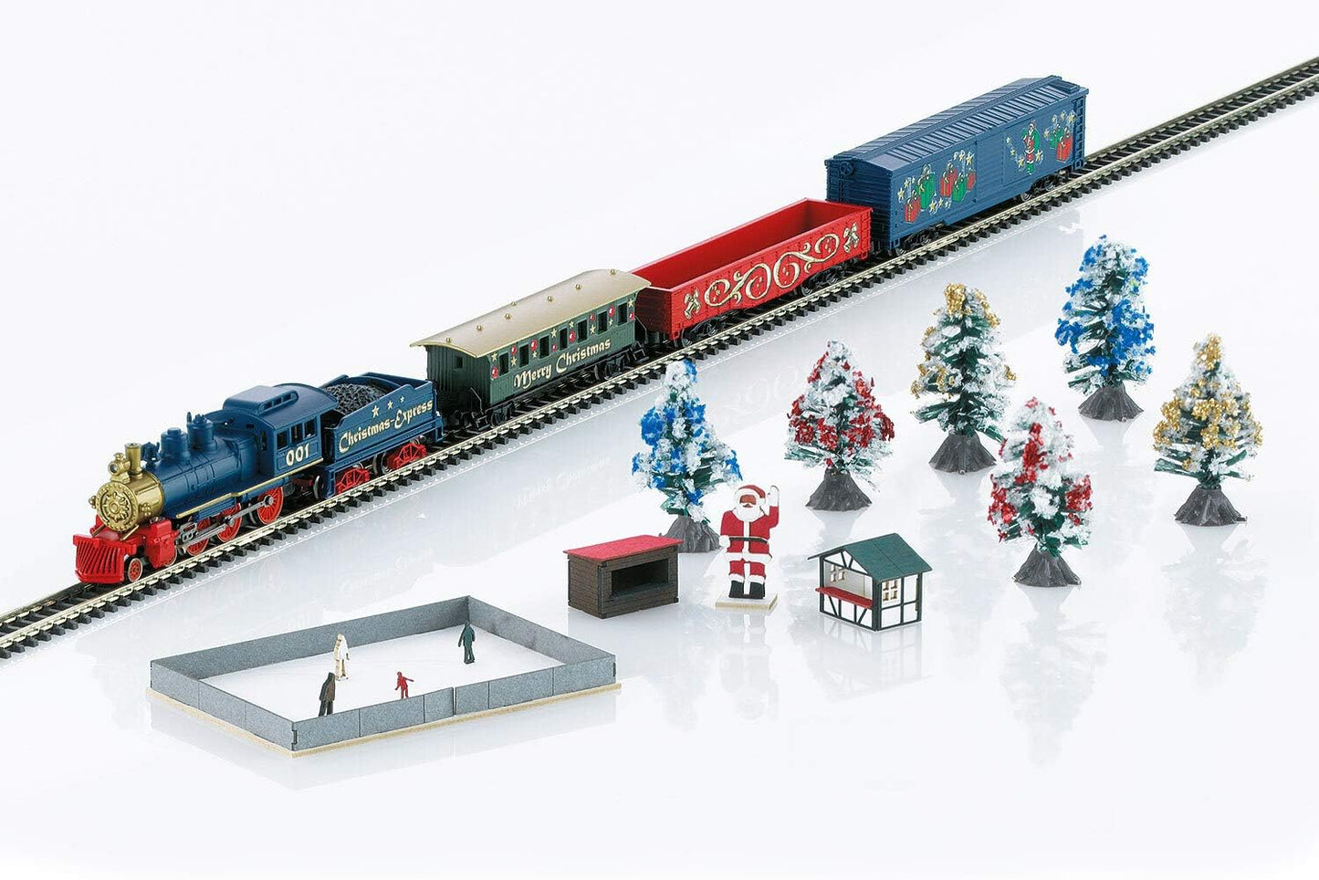 Weihnachts-Startpackung Spur Z mit Dampflok & Mini-Markt