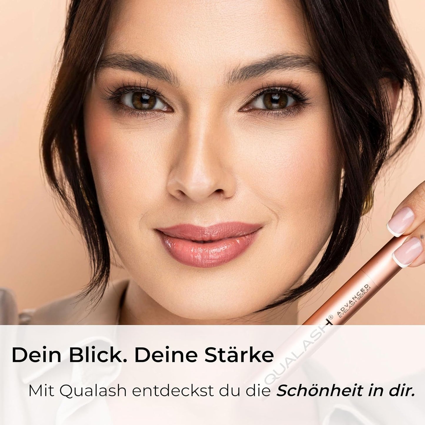 Wimpernserum für schnelles Wimpernwachstum, Wimpernserum mit QUA-X Peptide Complex