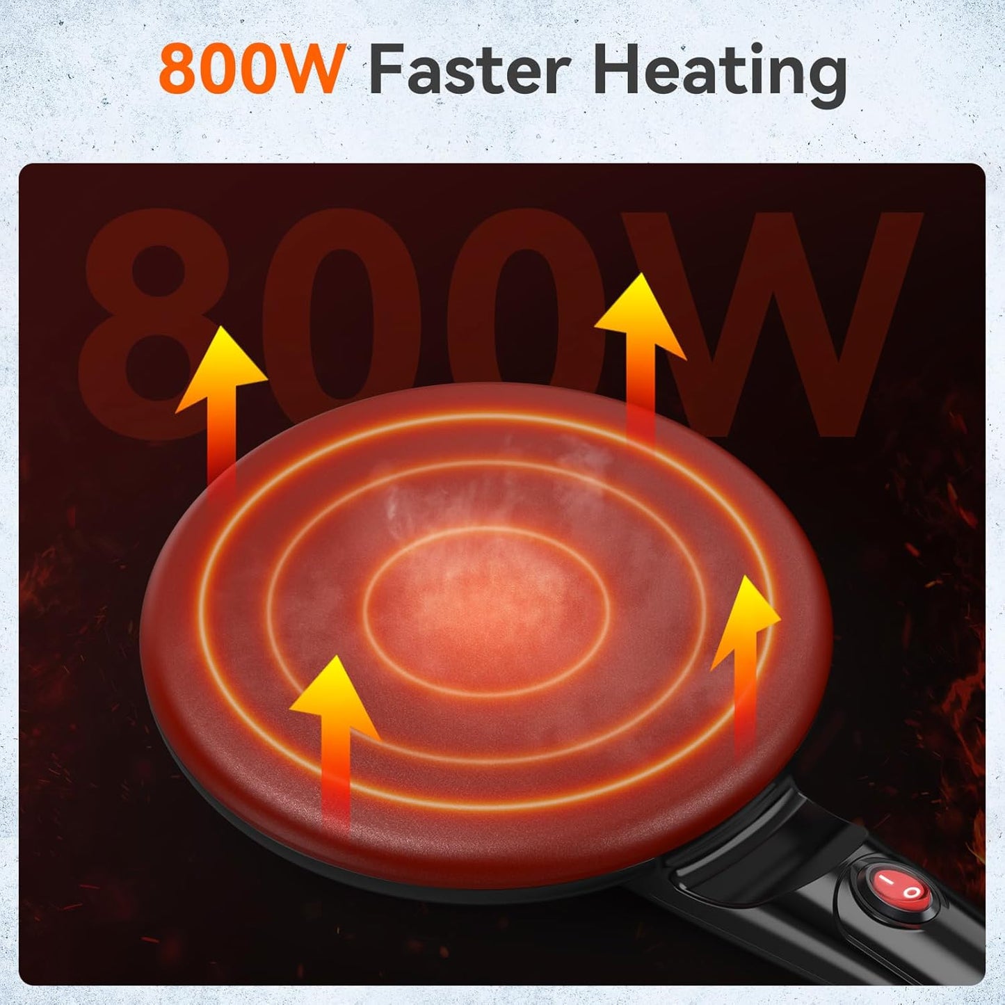 Elektrischer Crepe Maker