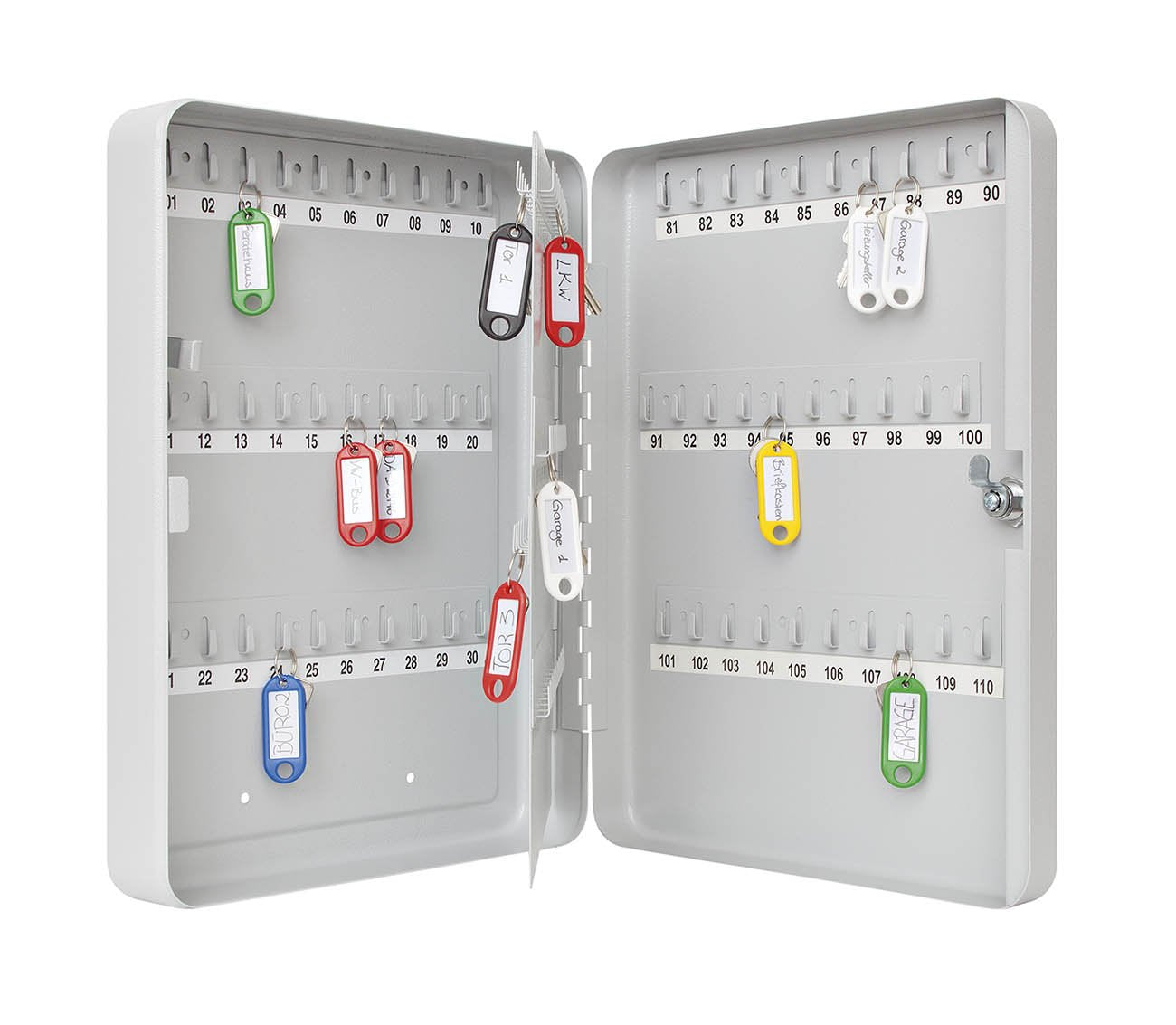 Schlüsselschrank mit Sicherheitsschloss, 110 Schlüssel