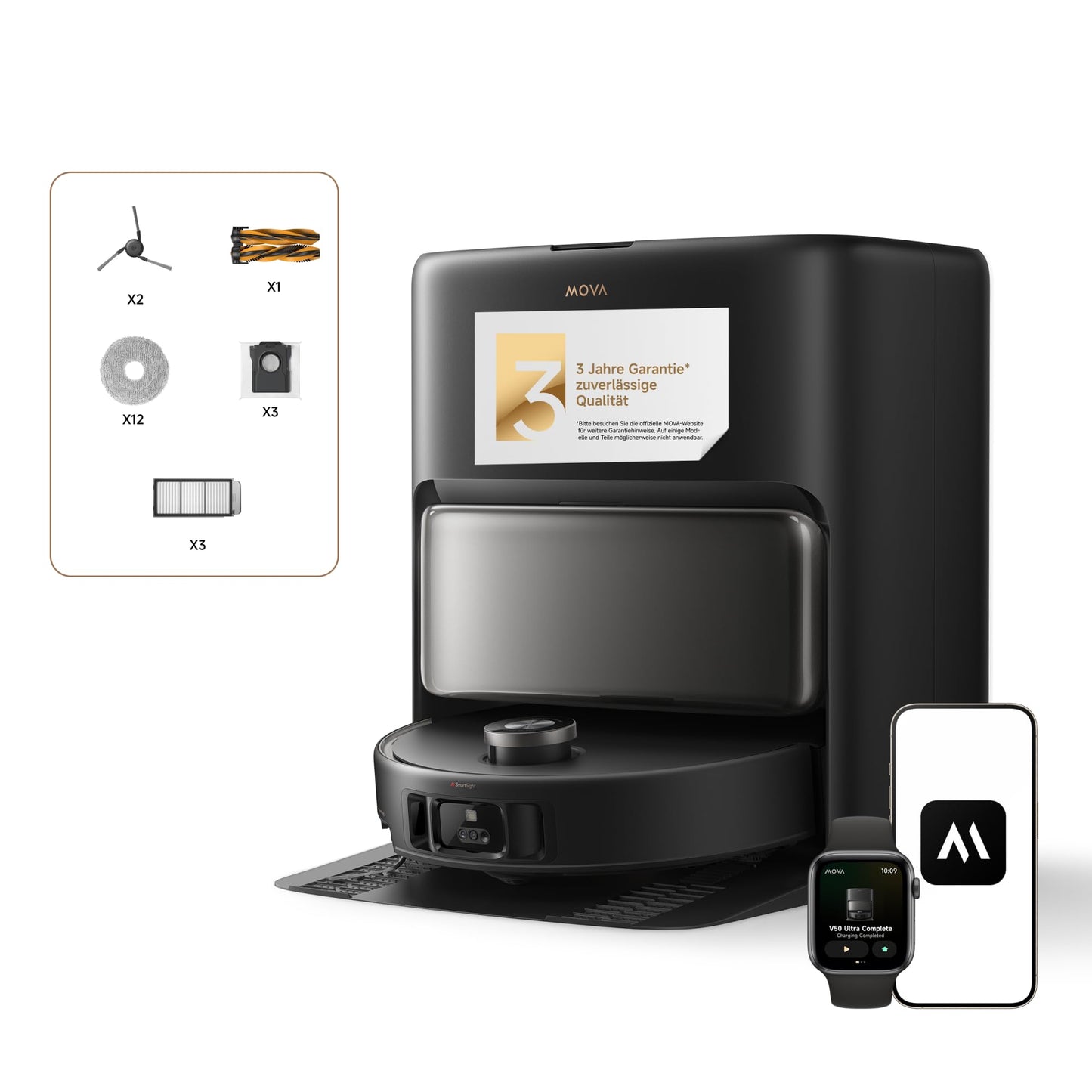 V50 Ultra Complete, V50 Ultra Schwarz