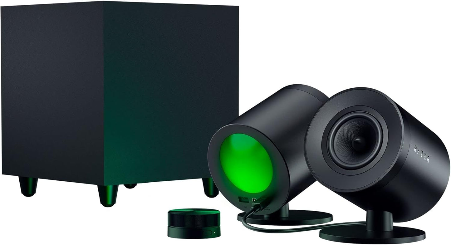 Razer Nommo V2 Pro, Minimalistisch" oder "Funktional