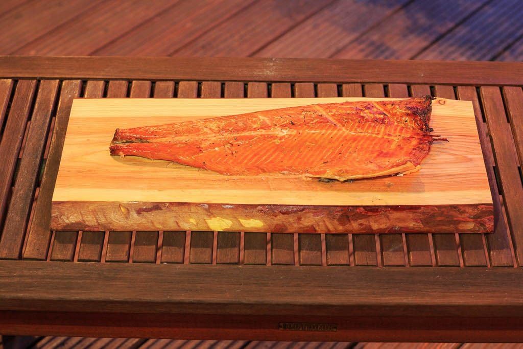 2er Flammlachs-Räucherbrett-Set