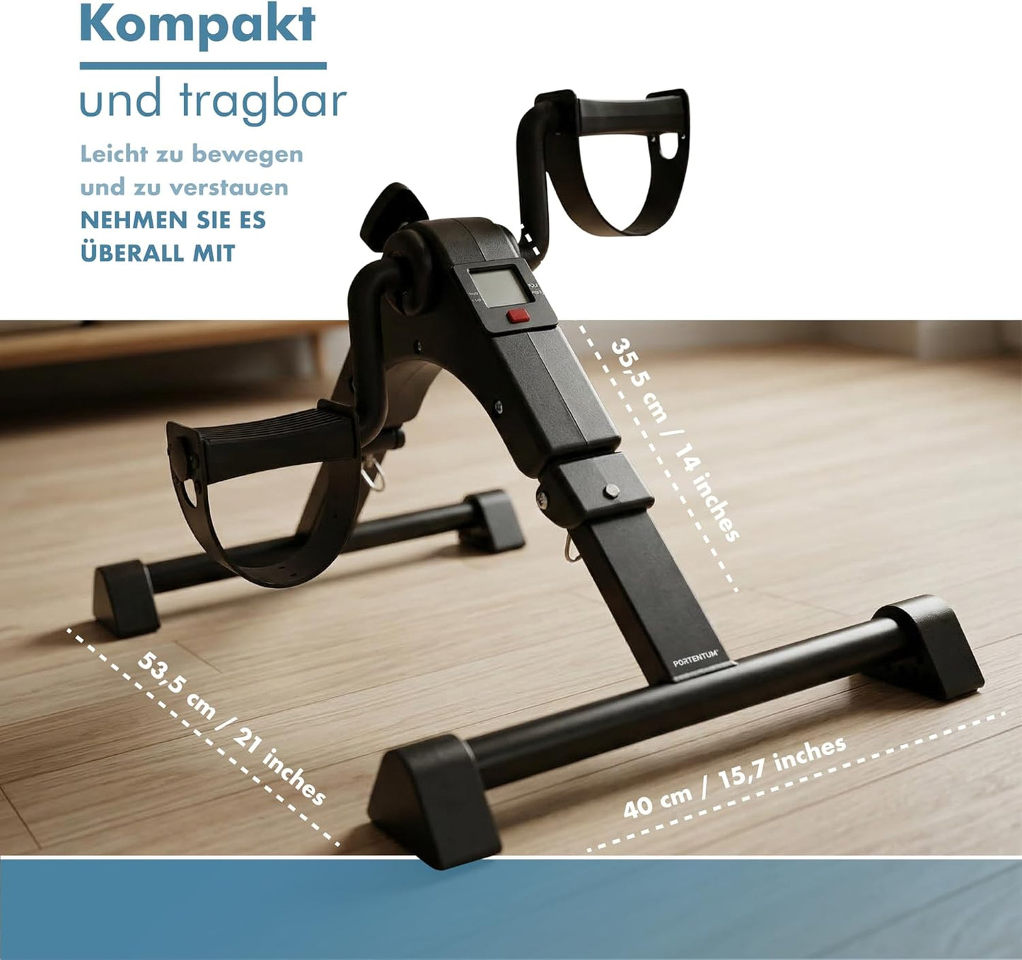 Pedaltrainer mit 12 Geschwindigkeiten, Manuell