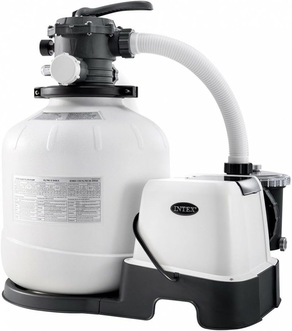 Sandfilteranlage, 8.000 l/h ; Single