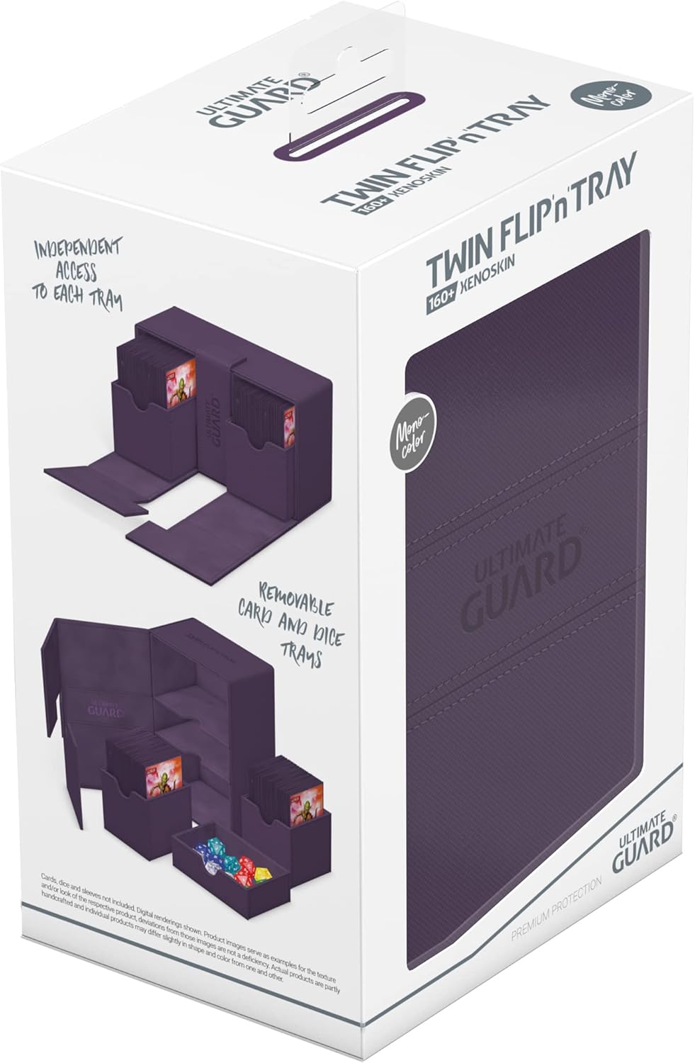 Twin Flip'n'Tray 160+ XenoSkin, Violett