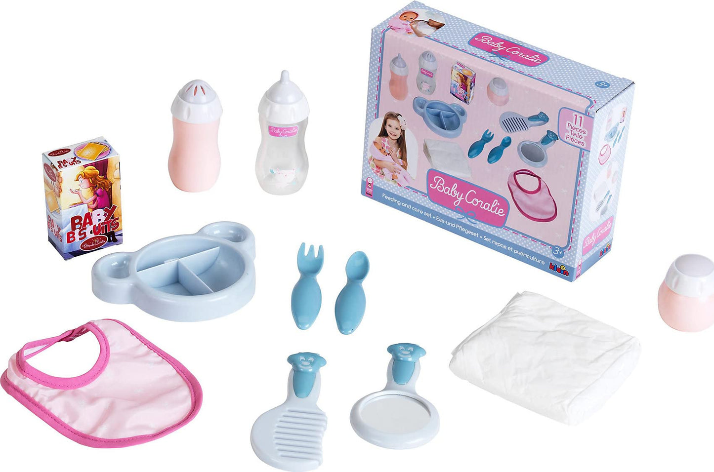 11-teiliges Baby Coralie Puppen-Set