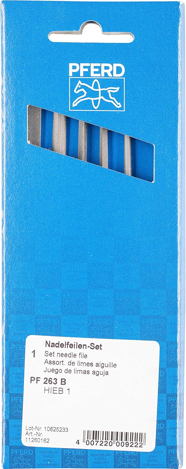 6-teiliges Nadelfeilen-Set, Nadelfeilen-Set / Hieb 1 | 160mm