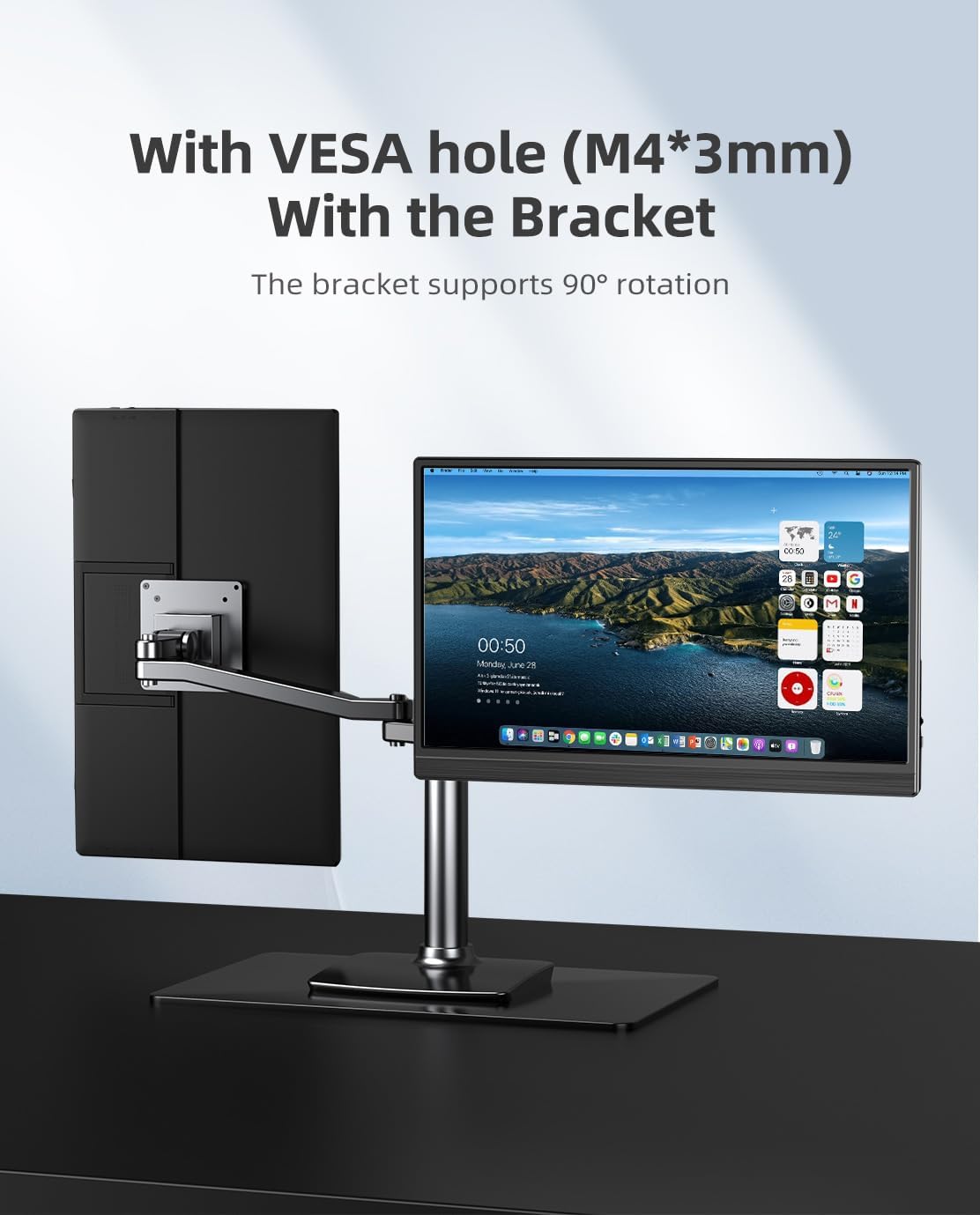 Tragbarer Monitor, 15,6 1080P