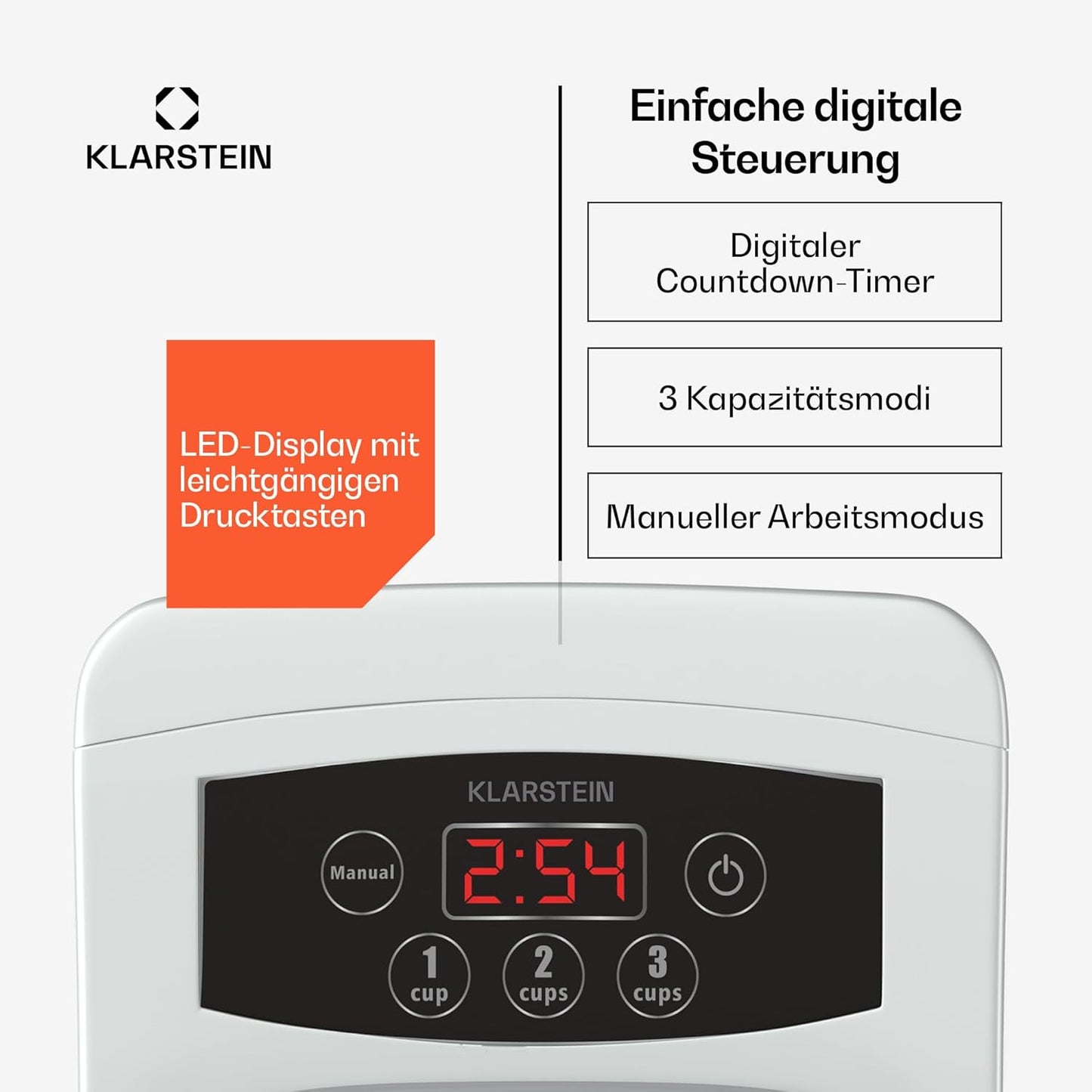 Elektrische Pastamaschine mit 7 Aufsätzen, Weiss