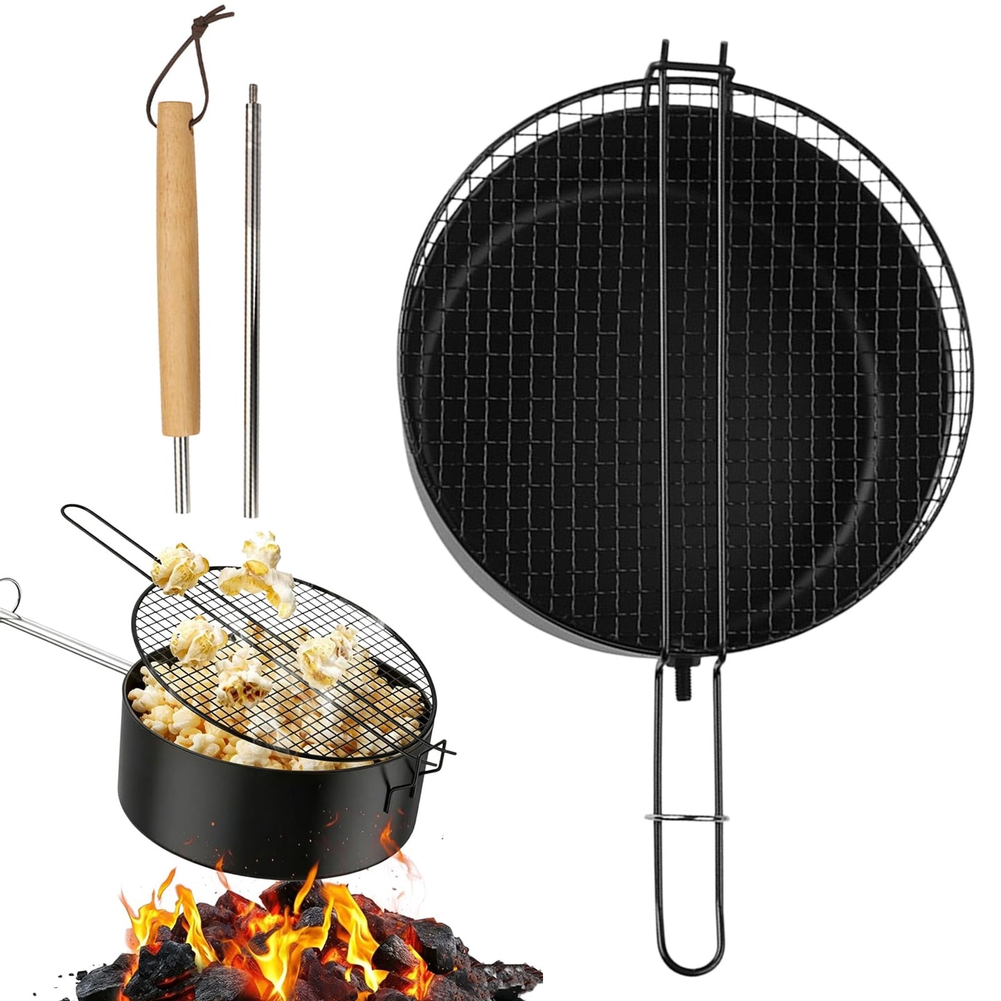 Popcornpfanne Outdoor
