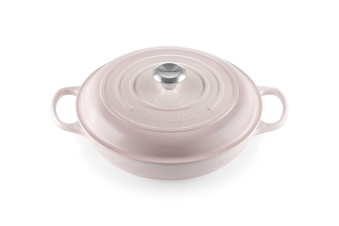 Signature Gusseisen-Gourmettopf, Shell Pink 30 cm