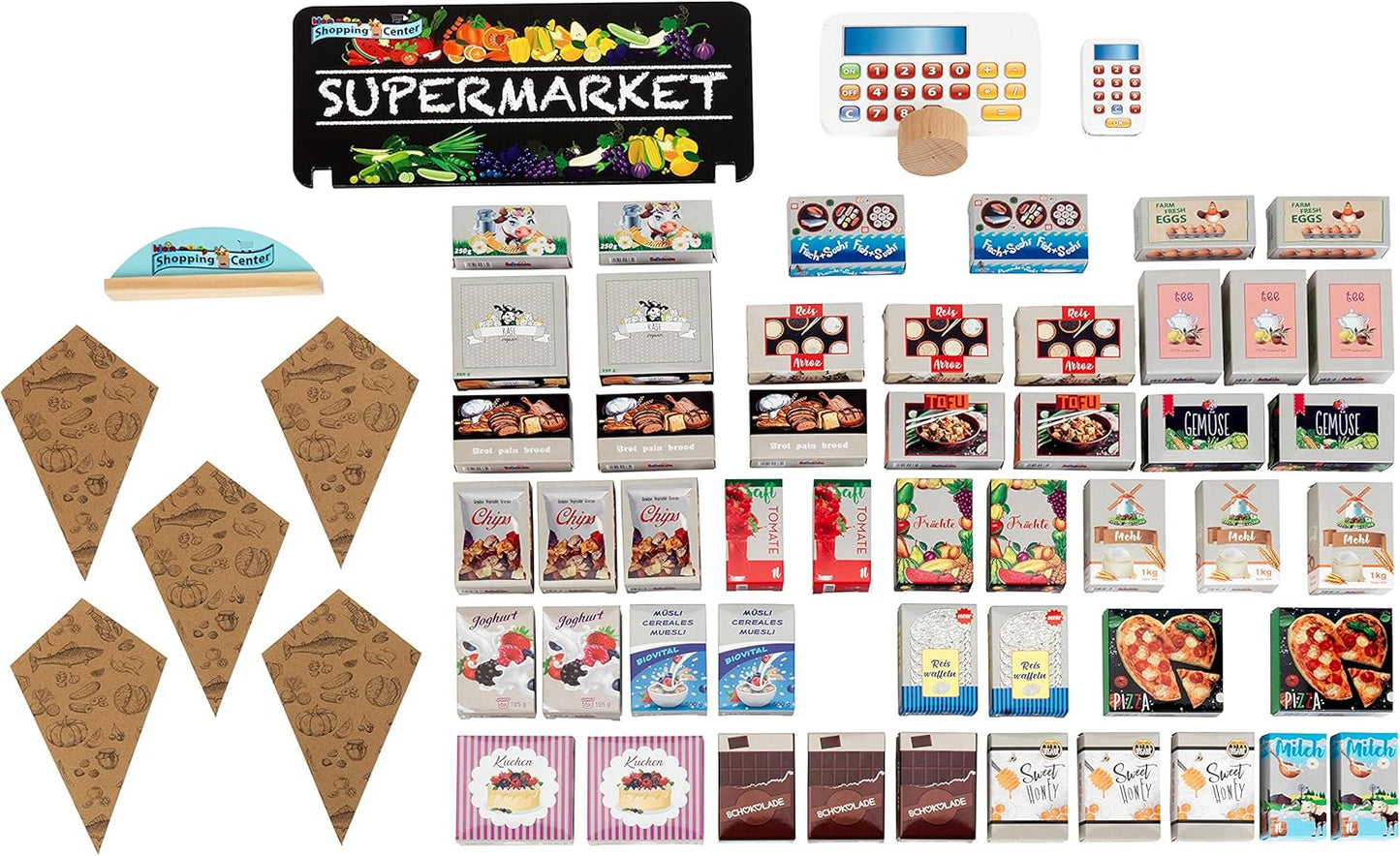 Supermarkt Spielset, Single