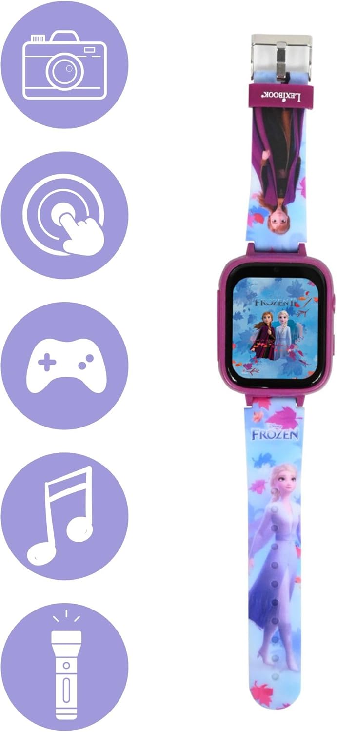 Selfie-Kamera-Uhr mit Touchscreen und Spielen, Die Eiskönigin