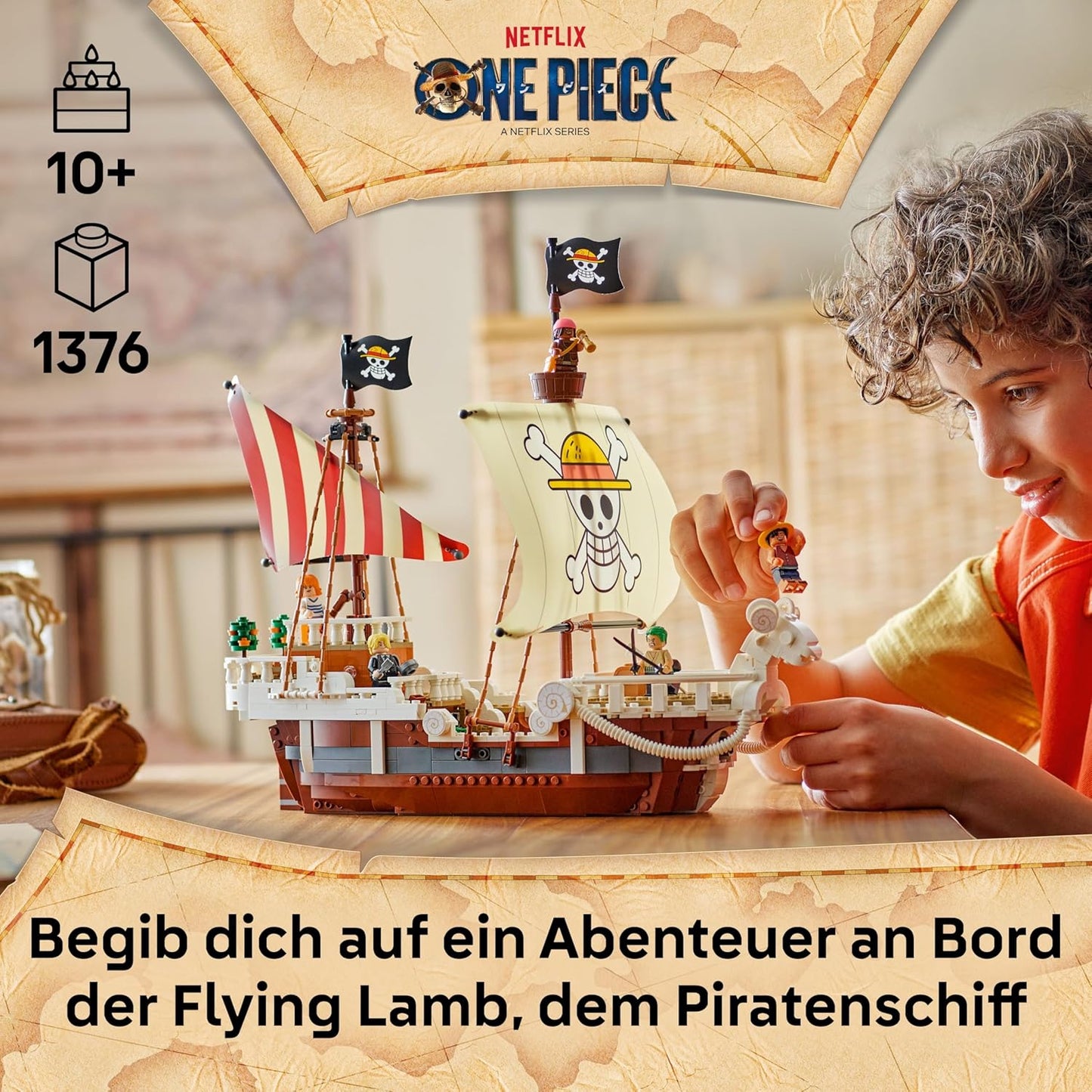 Das Piratenschiff Flying Lamb
